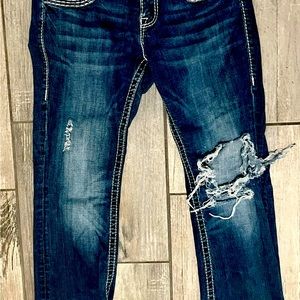 Vigoss The Chelsea Slim Boot Jeans sIze 14